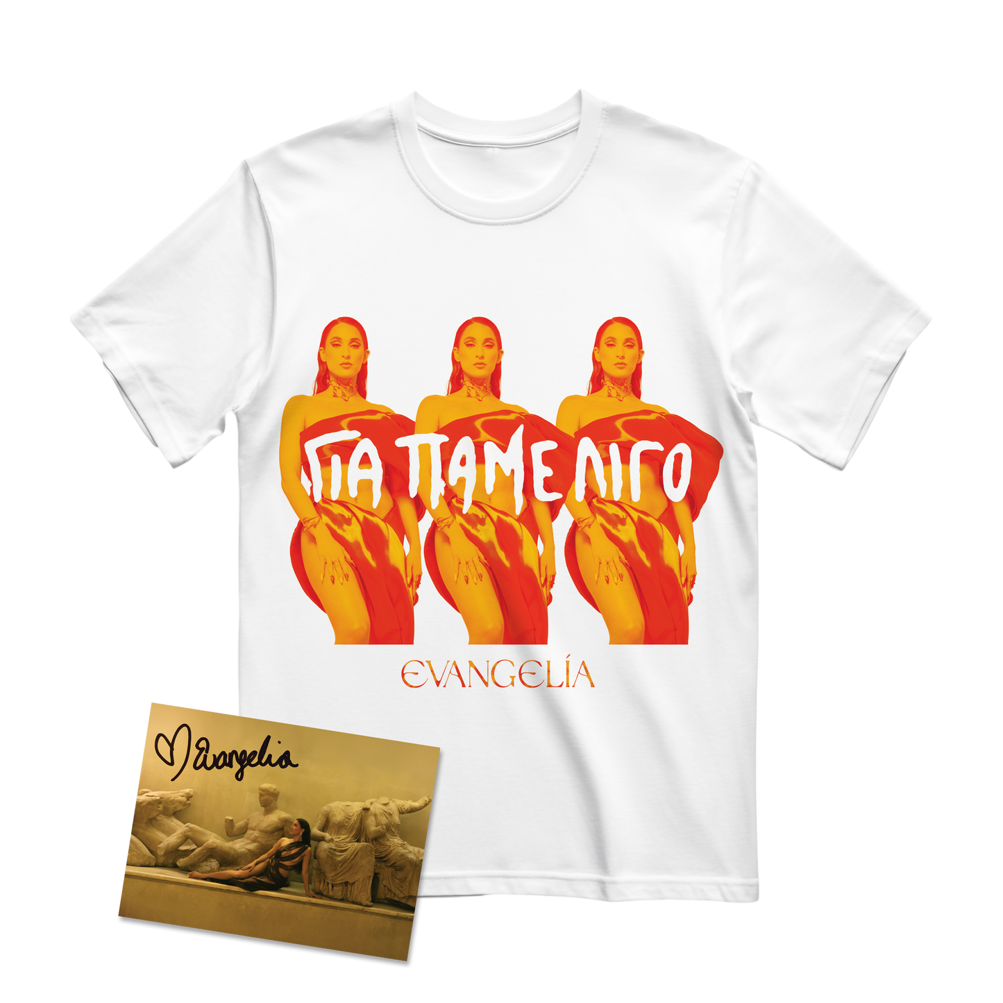 Gia Pame Ligo T-Shirt & Signed Art Card